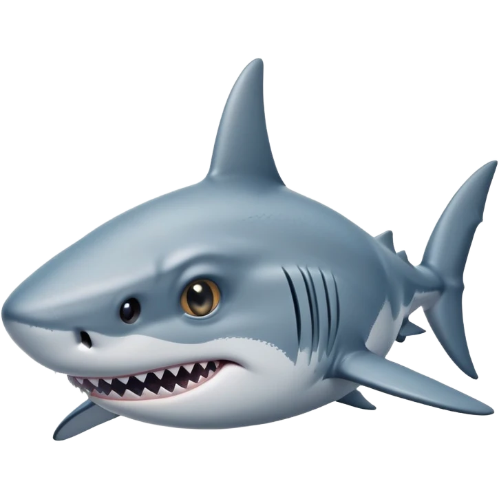 sad shark emoji