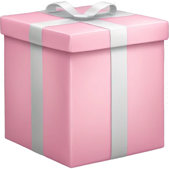 light pink package emoji