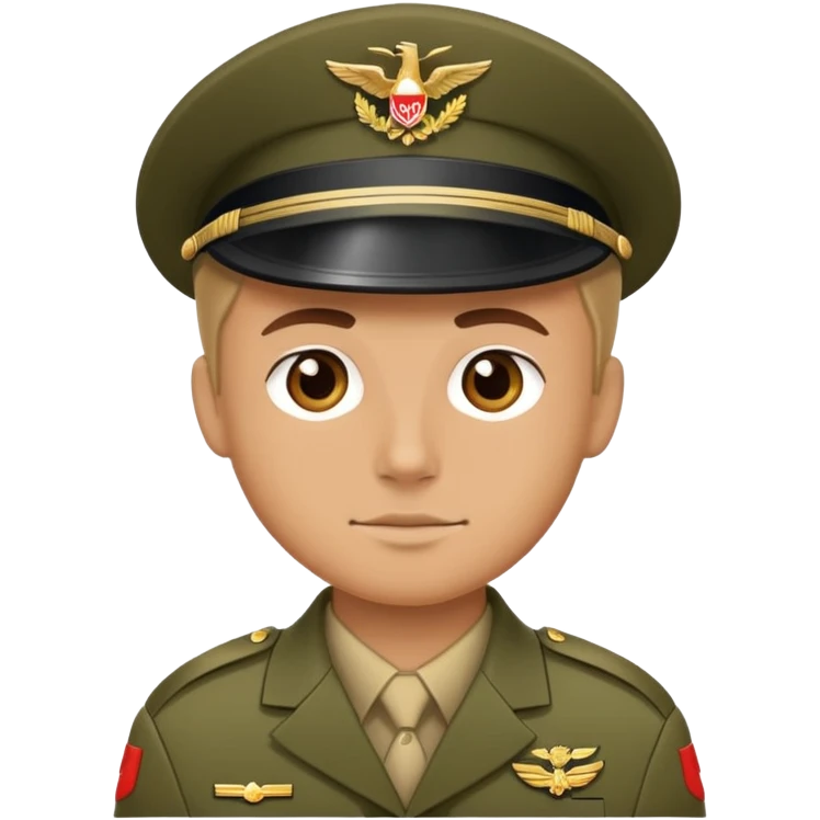 military soldier in uniform emoji