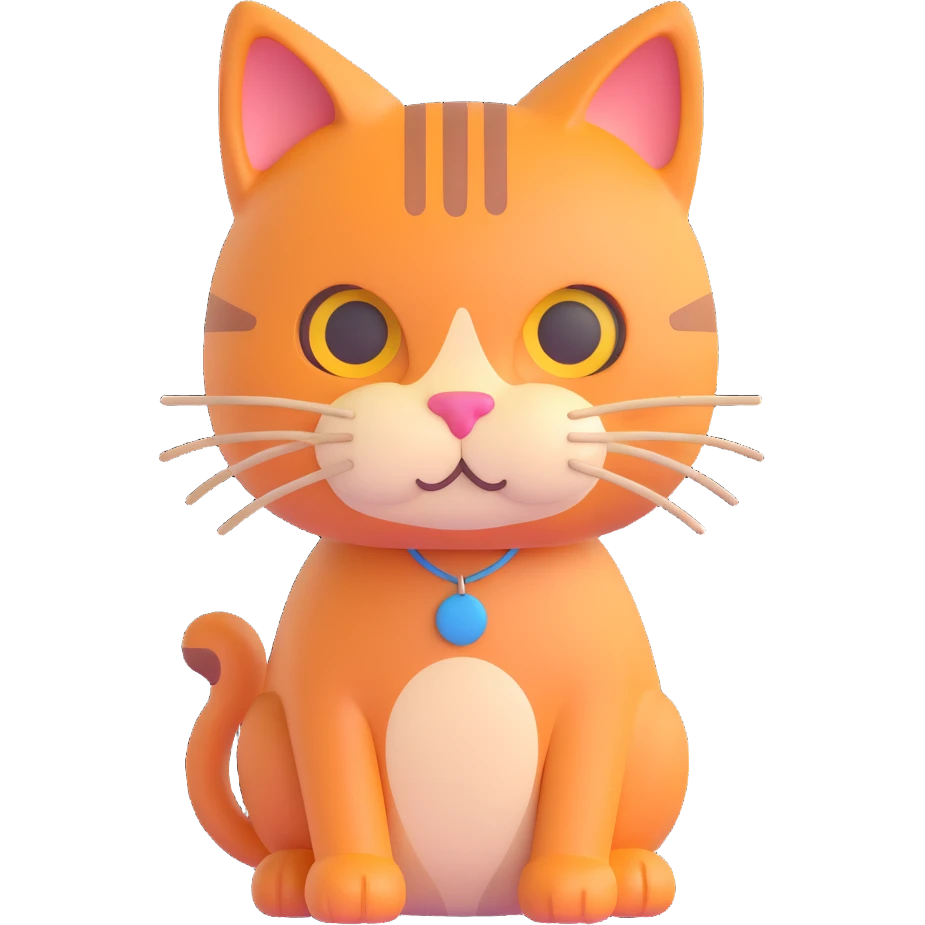 Cat 5 head 1 full size same cat emoji