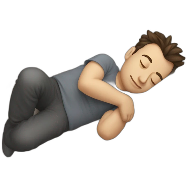 sleeping-Alon musk emoji