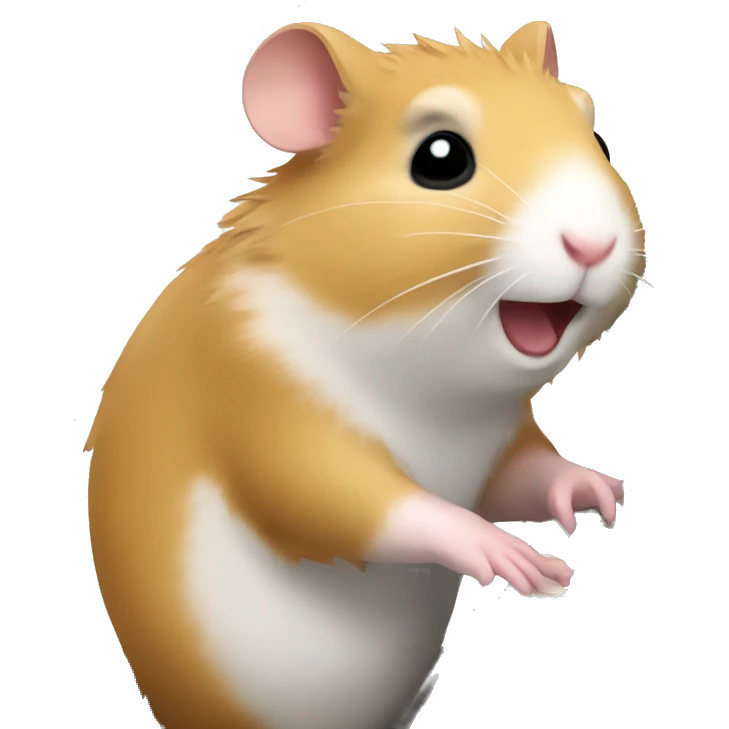 hamster plays piano emoji