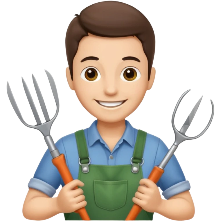 GARDENER WITH SESORS emoji