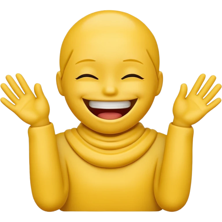 smiley face with choke hands around neck emoji