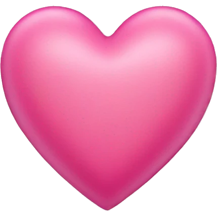 Pink heart emoji