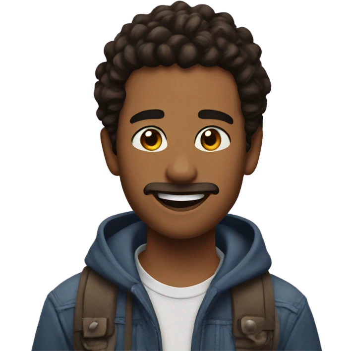 🥰+😅 emoji