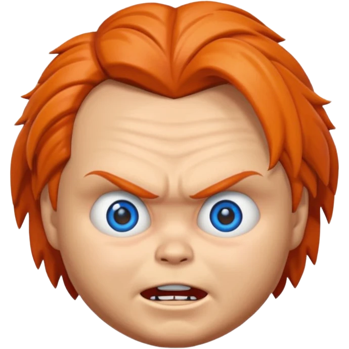 Un emojin de chuky emoji
