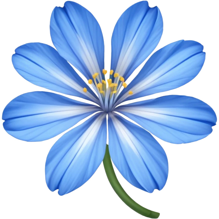 Chicory flower emoji