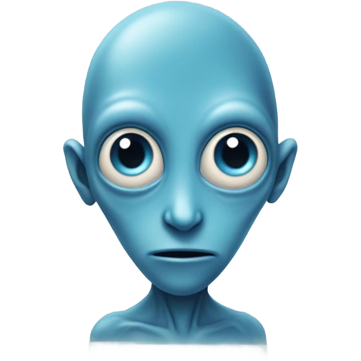 Blue s as lien emoji