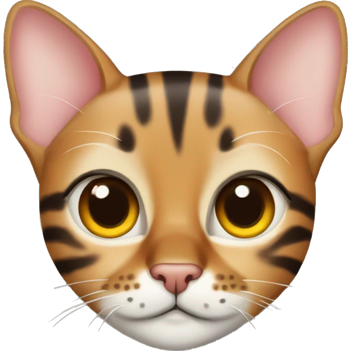 Cute Bengal Cat  emoji