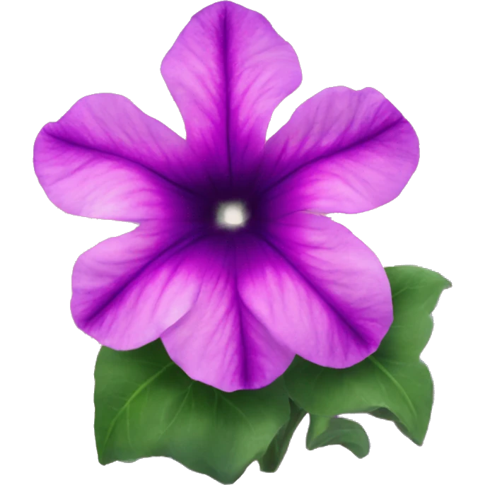 Starry sky petunia emoji
