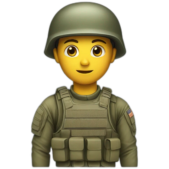 Special force soldier emoji