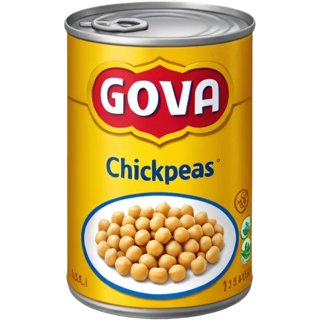 can of goya chickpeas  emoji