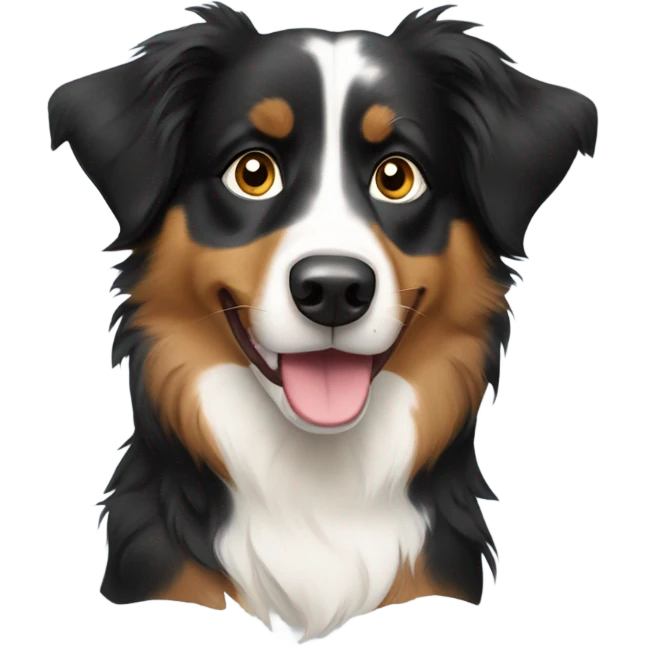 Tri color Australian shepherd  emoji
