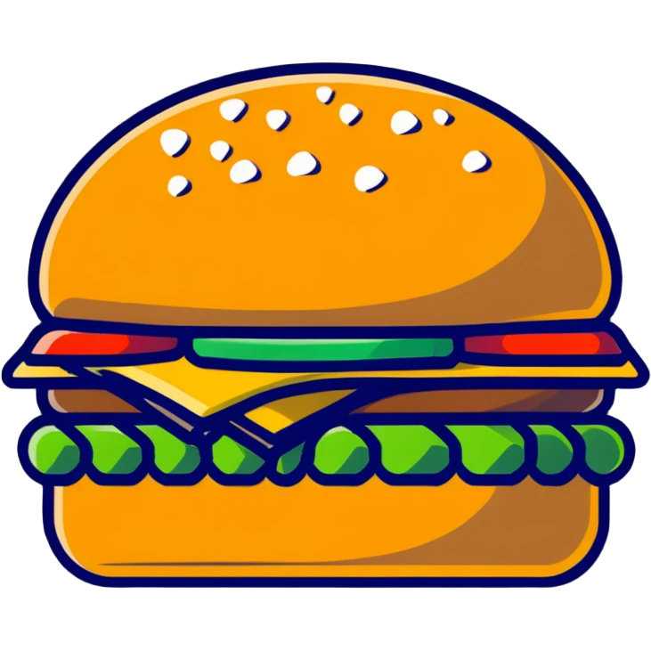 Modern UI navigation elements - hamburger menu, back button, home icon emoji