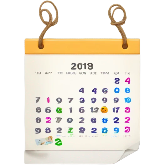 calendar  emoji