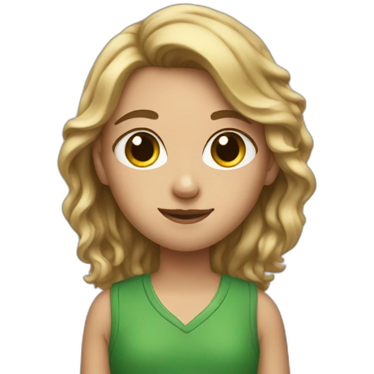 girl with beane emoji