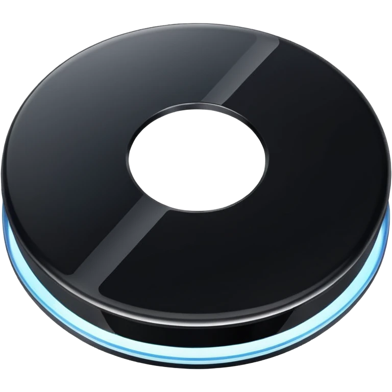 black computer disk emoji