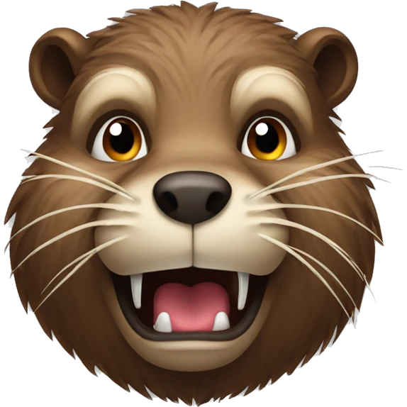 angry beaver emoji