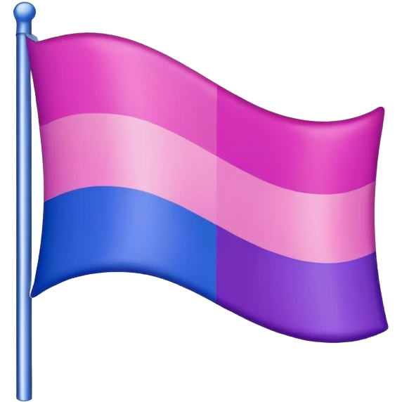 bisexual flag emoji