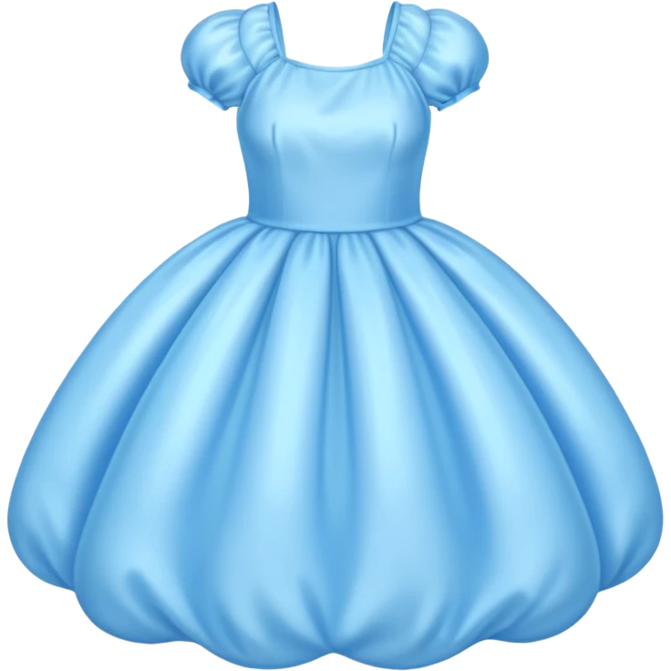 The bubble dress is typically a voluminous ball gown, designed to make Glinda look like she’s literally floating in a bubble. It features:  Pale blue or shimmering white-blue hues (in Ariana Grande’s movie version, it’s a soft, cotton-candy blue). emoji