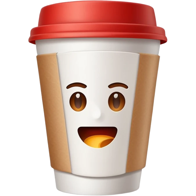 coffee takeaway cup emoji