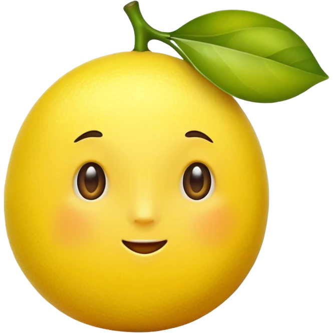 lemon emoji