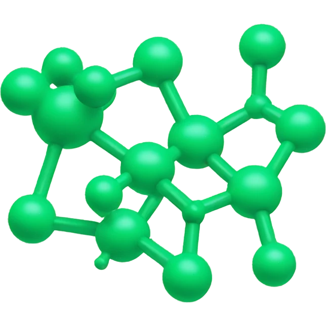 chemical compound green emoji
