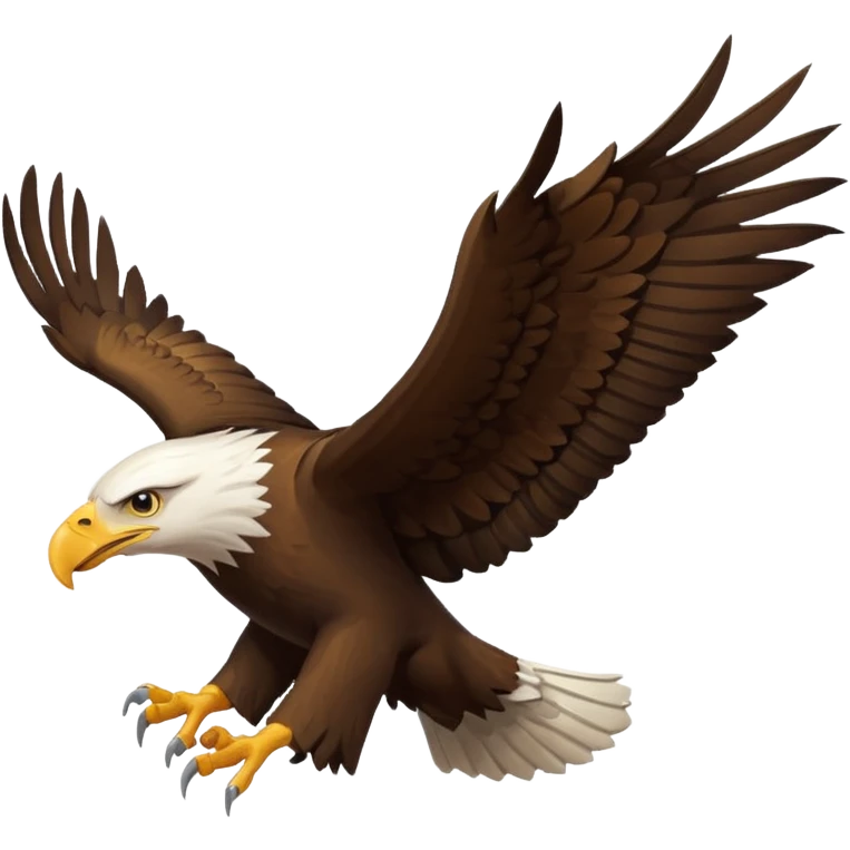 Eagle but emoji