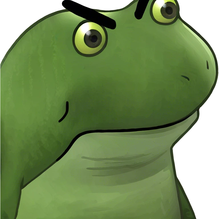 angry frog  emoji