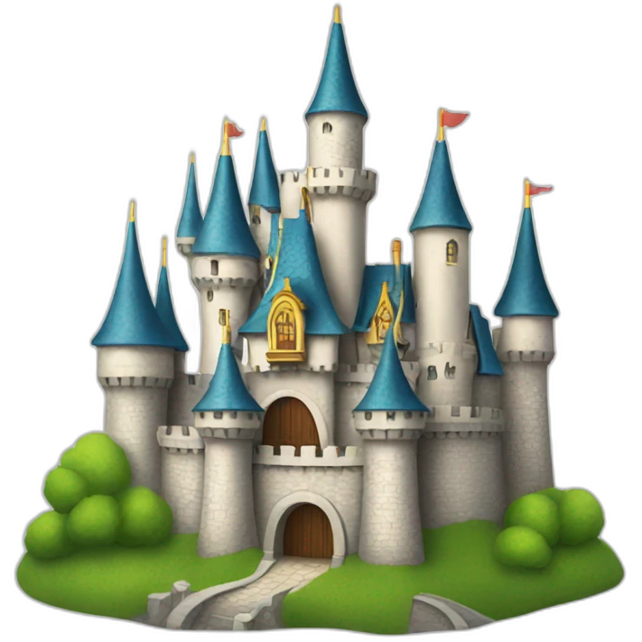 Disney castle emoji