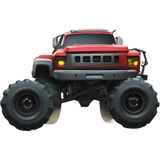 Lifted truck emoji