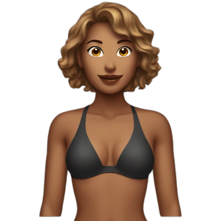 woman in bikini emoji