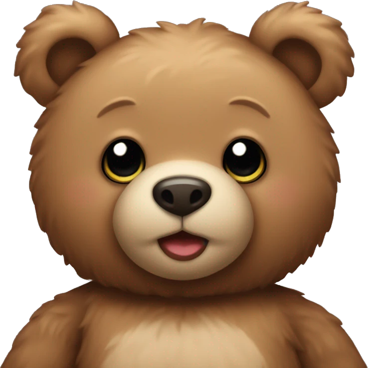 Teddy bear inlove emoji