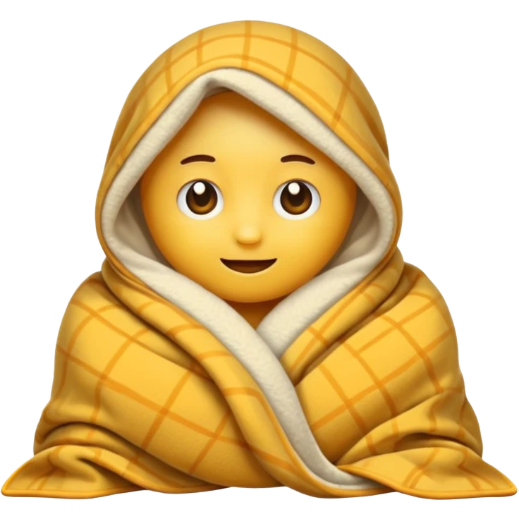 Emoji with a blanket  emoji