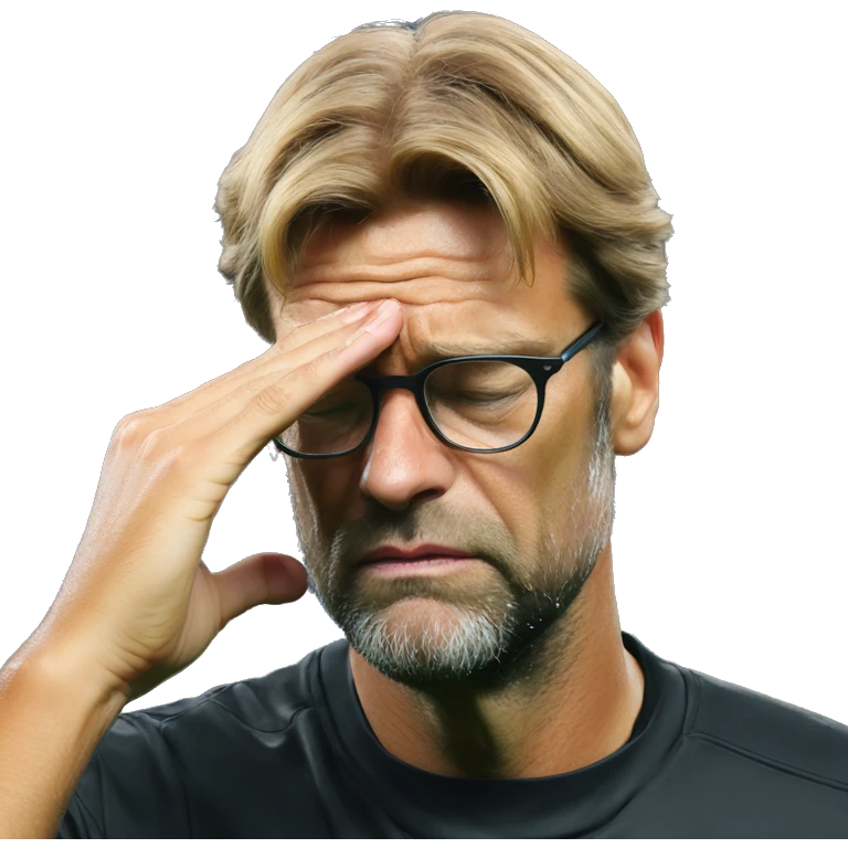 Klopp facepalm emoji