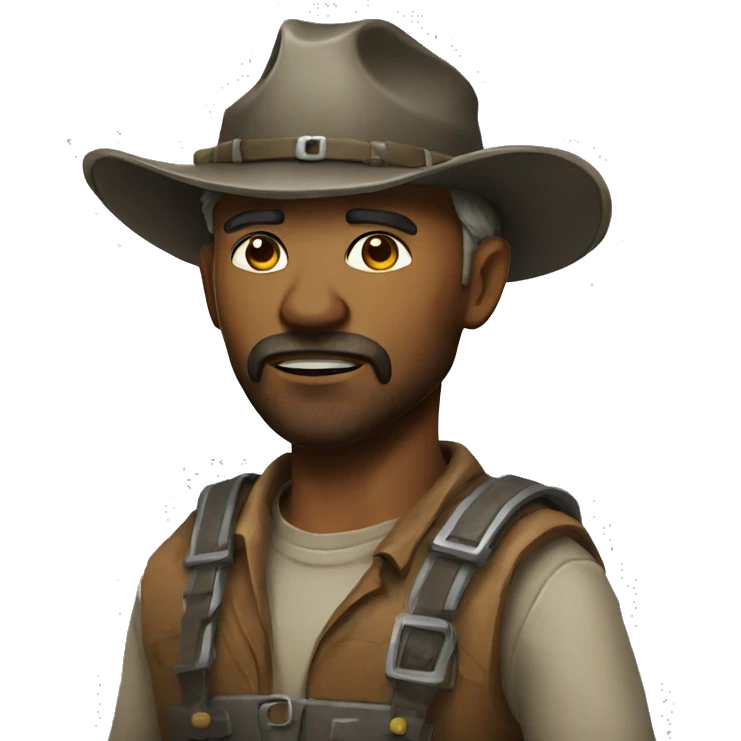 post apocalyptic farmer emoji