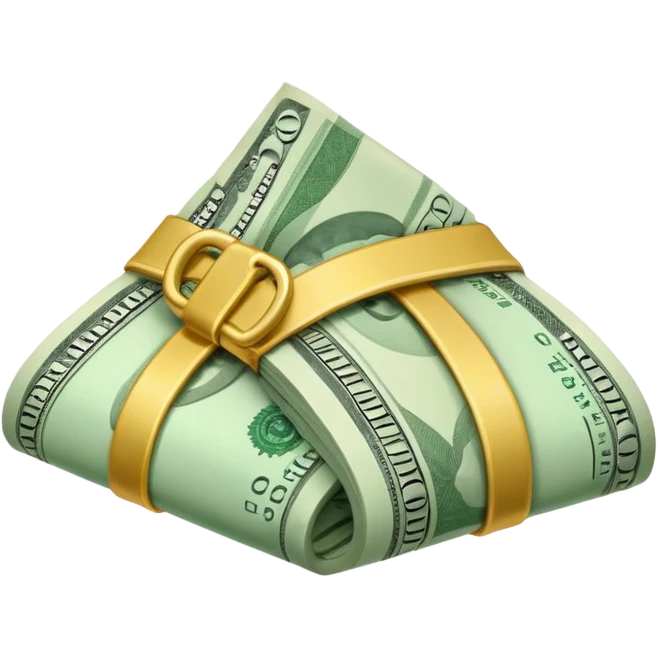 a wad of money  emoji
