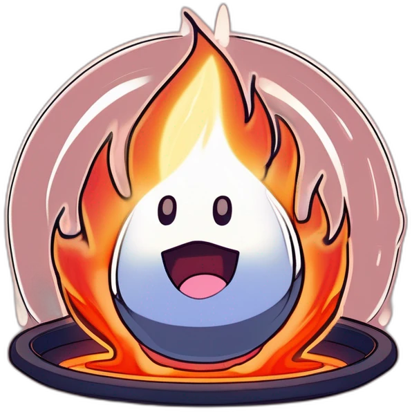 cute calcifer emoji