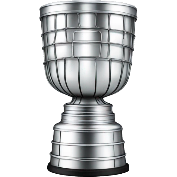 A white Stanley Cup emoji