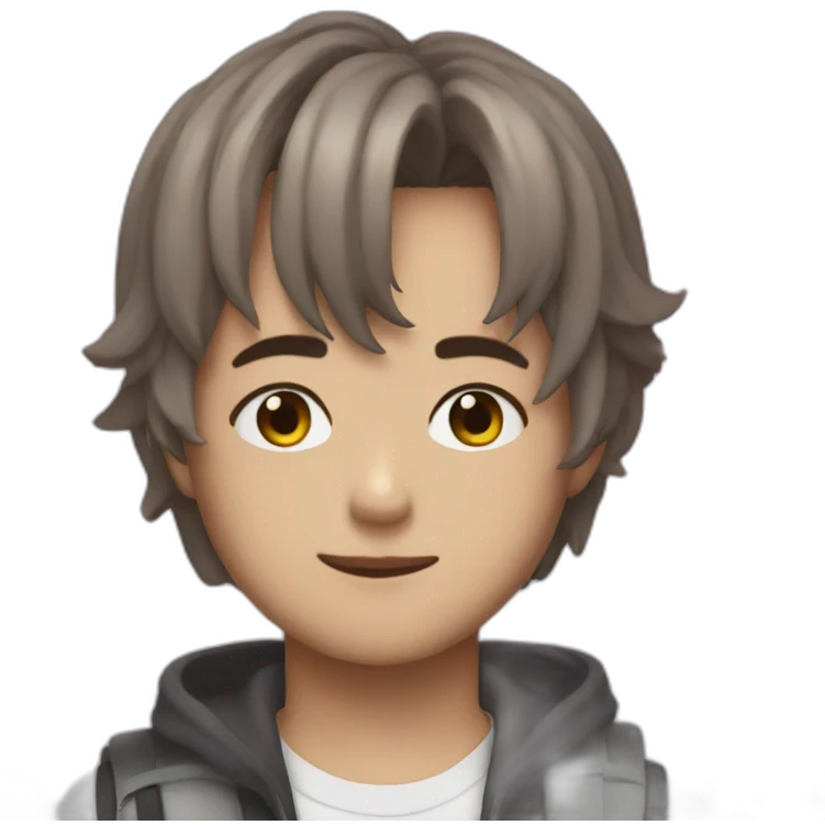V de bts emoji