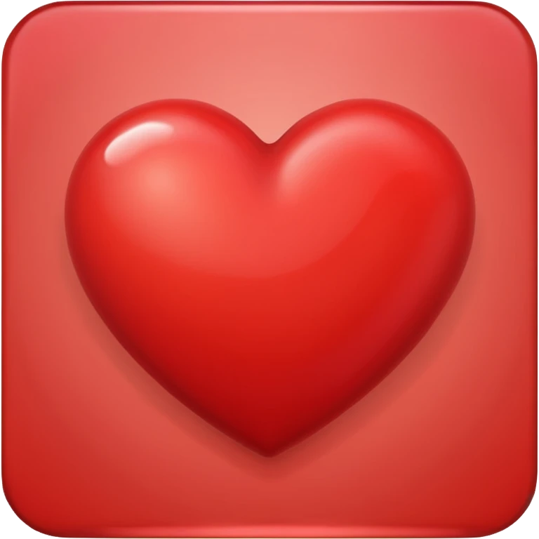 red heart emoji
