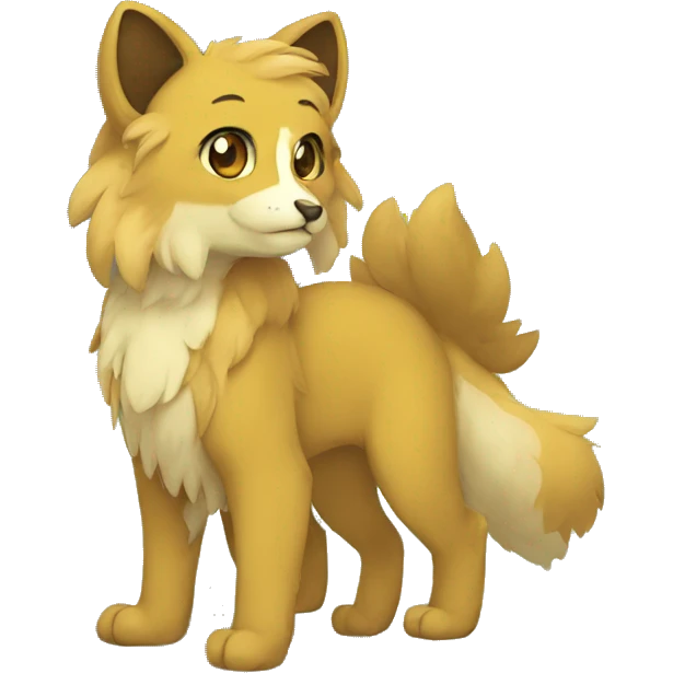 Anthro fursona Fakemon emoji