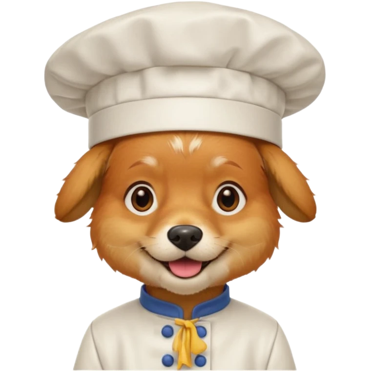 chef red dog emoji