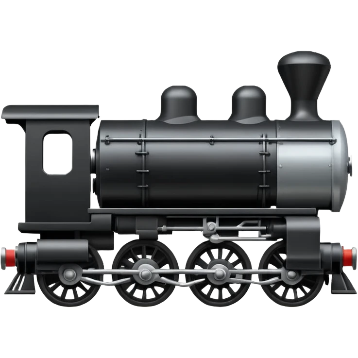 Train image. View right Side. emoji