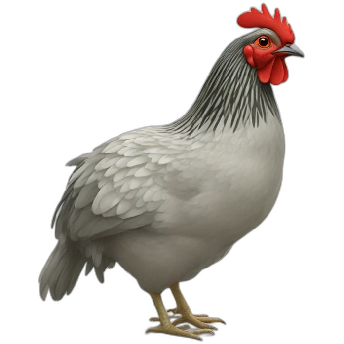 Araucana hen emoji