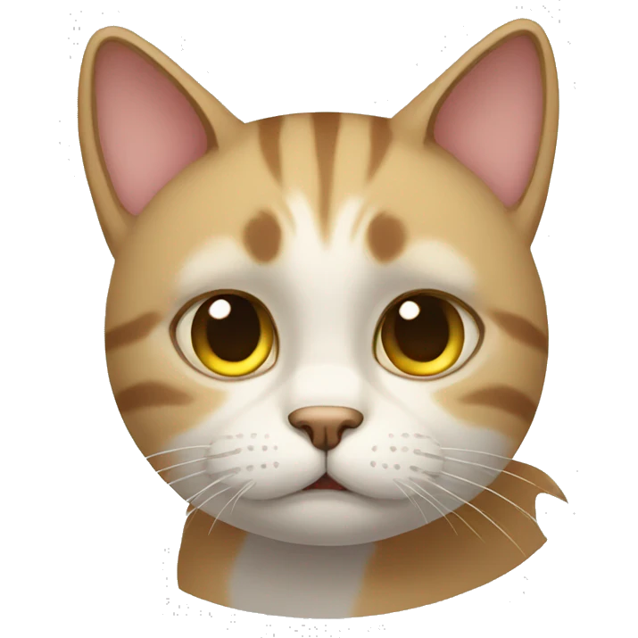Cat sad emoji