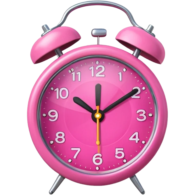 pink alarm emoji