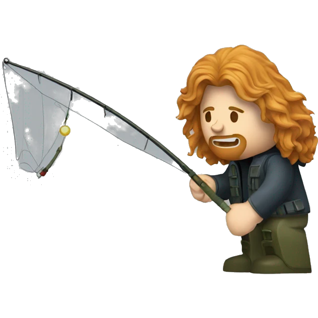 Dave Mustaine fishing emoji