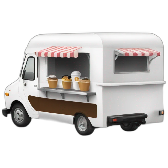 Coffee truck emoji